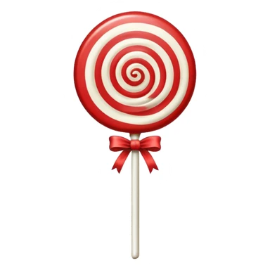 Vintage circus lollipop sticker