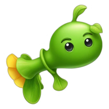 Peashooter sticker