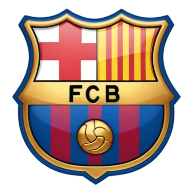 Insta emoji fc barcelona sticker