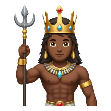 Min from Egyptian Gods sticker