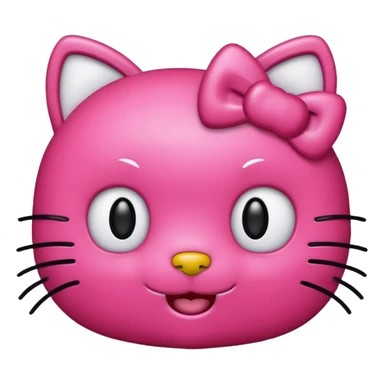 Emoji hello Kitty  sticker