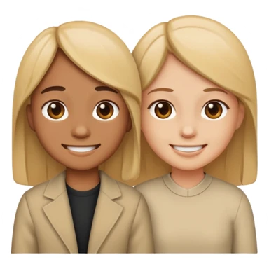 I want sister and brother emoji download  sticker
