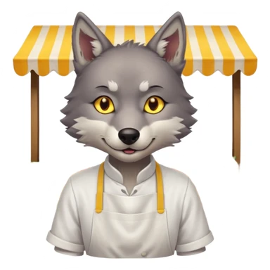  -night-market-vendor-wolf  sticker