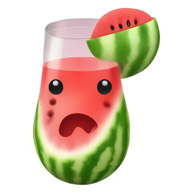 Watermelon sangria sticker