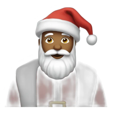 Gay santa sticker