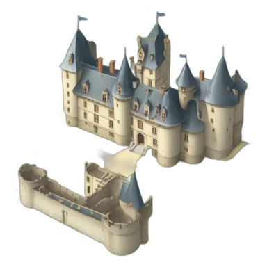 Château de Beauchamp Villaines-la-gonaies sticker