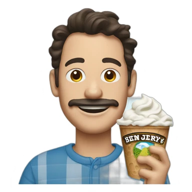 ben and jerrys sticker