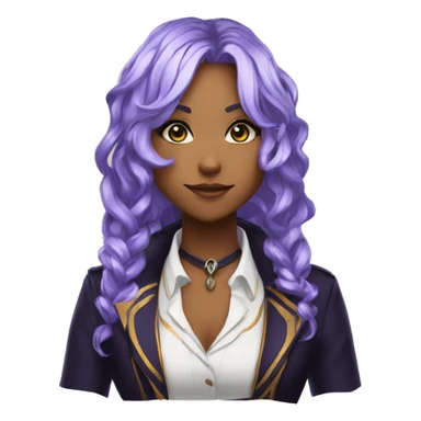 Lilia Vanrouge from Twisted Wonderland sticker