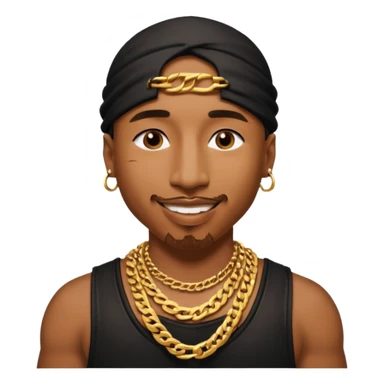 Tupac sticker