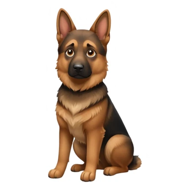German Shepherd sticker