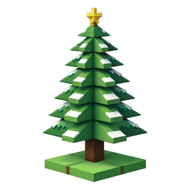Minecraft Xmas sticker