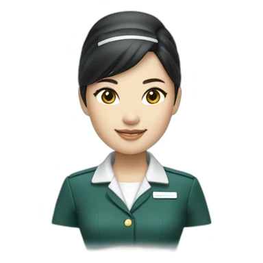 Cathay Pacific Airways cabin crew sticker
