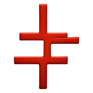 red plus sign sticker