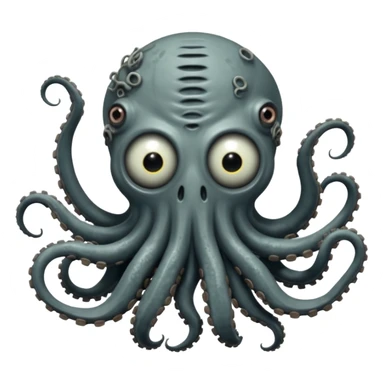 Thomas the Tank Engine gruesomely died and become abomination  incomprehensible lovecraftian horror sticker