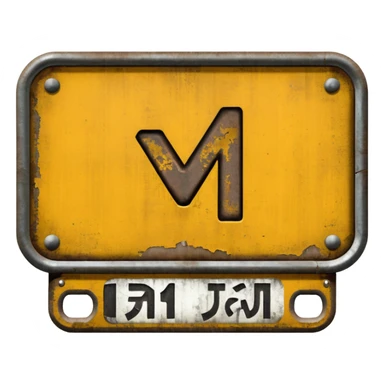 Street Sign that says “TMRW” sticker