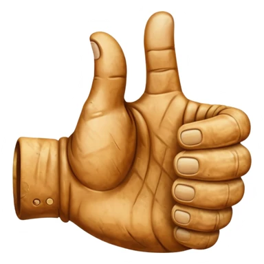 Shitty thumbs up sticker