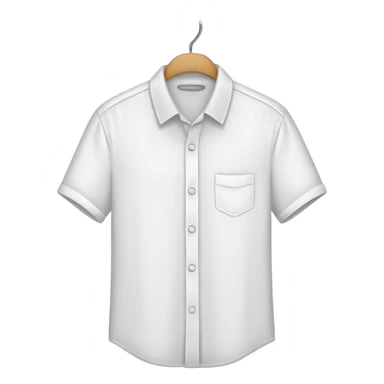 shirt hanged on a hanger sticker