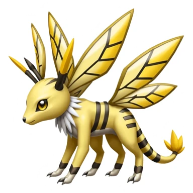 Meloetta-Renamon-Beedrill-Manectric-Palkia-Cresselia-fusion sticker