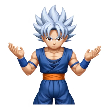 Goku ultra instinct  sticker