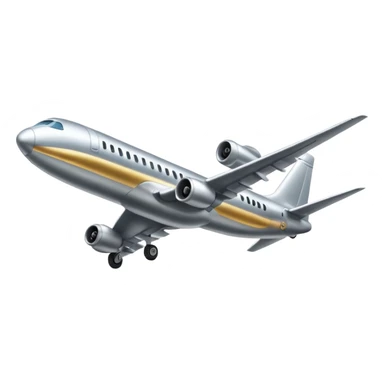 plane landing sticker