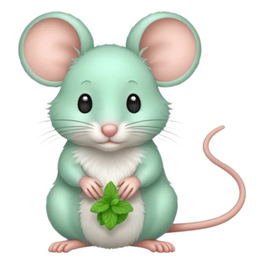 Mint colored mouse 🐭  sticker