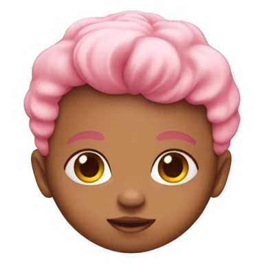 Baby pink hart sticker