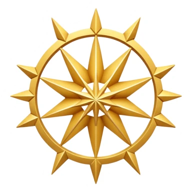 Light & Code Roundtable Bahai no people, just symbols. should have 9 points sticker