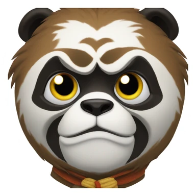 kung fu panda po sticker