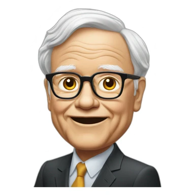 warren buffet sticker