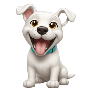 Has un perro feliz sticker