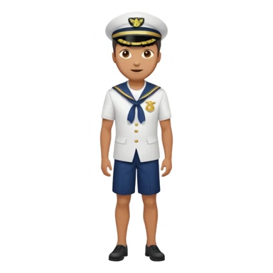 1618 marinero cuerpo entero, hombre de 40 años sticker