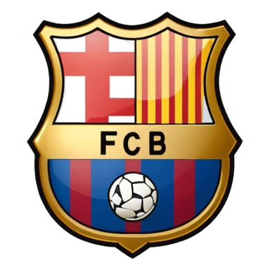 Escudo fc Barcelona  sticker