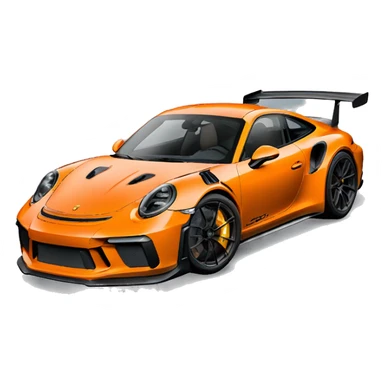 Porsche 992 gt3 rs  sticker