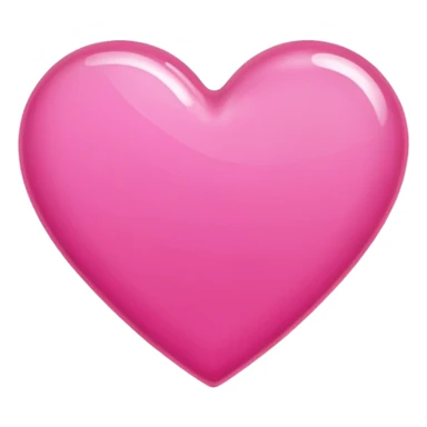 heart made with a nail polish pink sticker