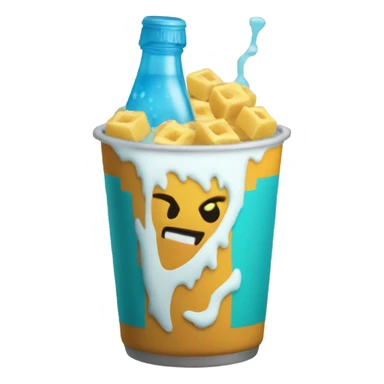 Sabretooth drinking Baja blast sticker