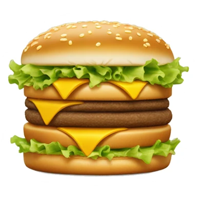 Big Mac McDonald’s one portion sticker