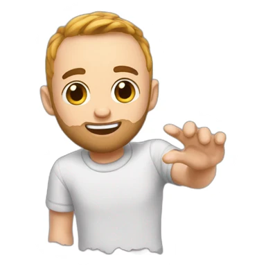 Squeezie avec jumbo sticker