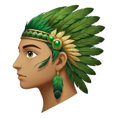 close up of just the eye at the side profile of the face of a green hawk that is looking away from the camera sticker