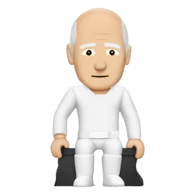 Captain Picard at a rock concert sticker