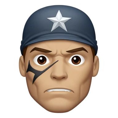 crossbones brock rumlow from captain america: civil war sticker