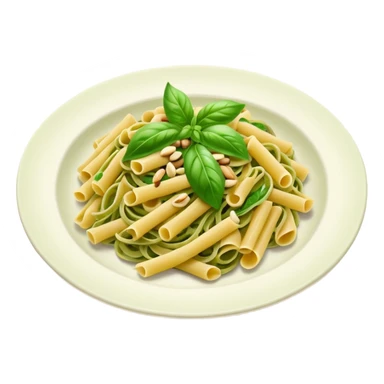 Pesto pasta sticker