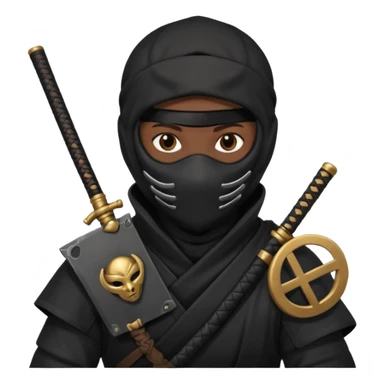 🥷🏾 usando este emoji crea otros que tengan los simbolos del zodiaco sticker