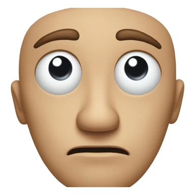 Eye twitch face sticker