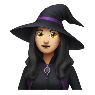 Agatha witch sticker