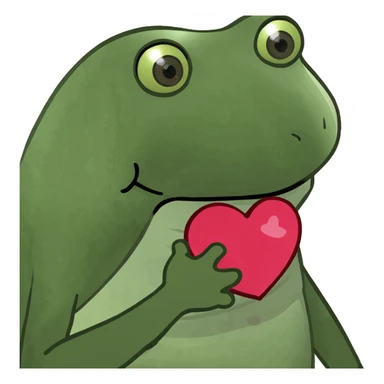 Books and hearts sticker