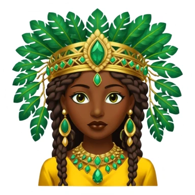 ancient jungle queen sticker