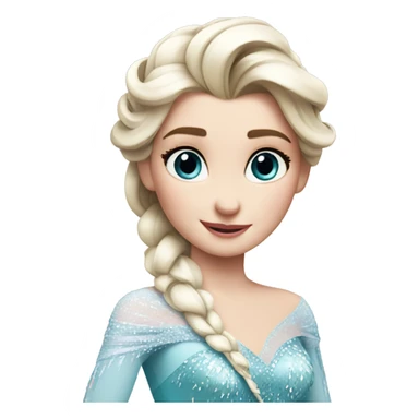 Birthday girl Elsa  sticker
