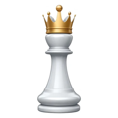 white king plastic chess pieces sticker