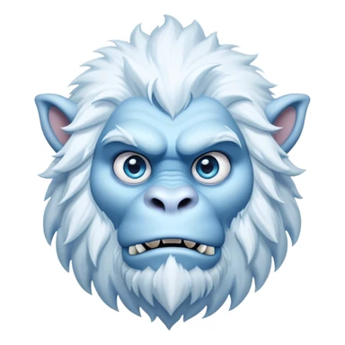 Cinematic Realistic WoW Yeti Portrait, head tilted epicly and inquisitively, showcasing a primal blend of raw might and mystical allure. His thick, shaggy fur in icy whites and pale blues and piercing ice-blue eyes are rendered in meticulous detail under dynamic, frosty lighting, high shine, epic and awe-inspiring, embodying the mystique of the frozen wilderness. sticker