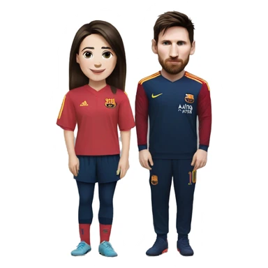 Messi And Maia Sandu sticker